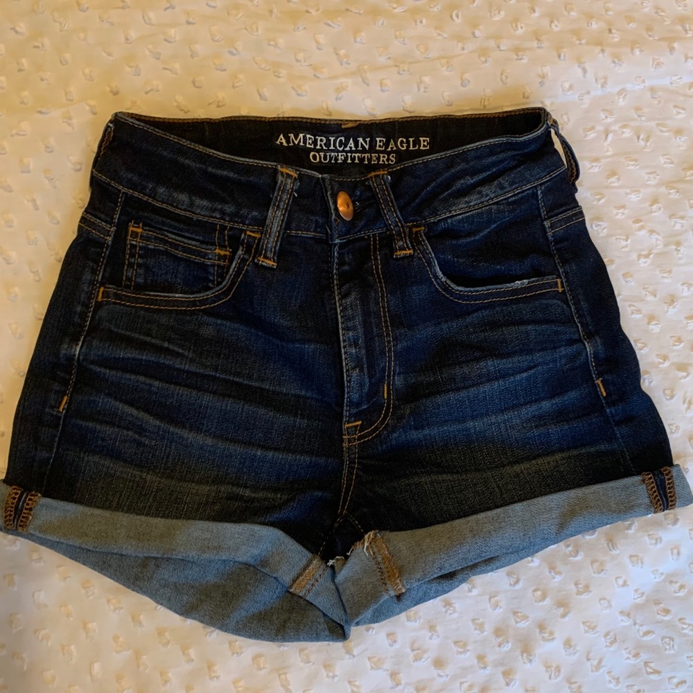 American Eagle Super Stretch Hi-Rise Shortie